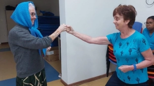 Aulas de karatê têm início na Chácara do Idoso de Sorocaba