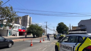 Prefeitura de Sorocaba realiza blitz de controle de ruído de motos na Av. Elias Maluf