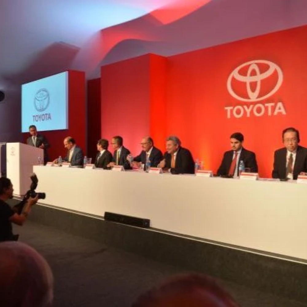 Toyota anuncia investimento de R$ 1 bilhão em fábrica de Sorocaba