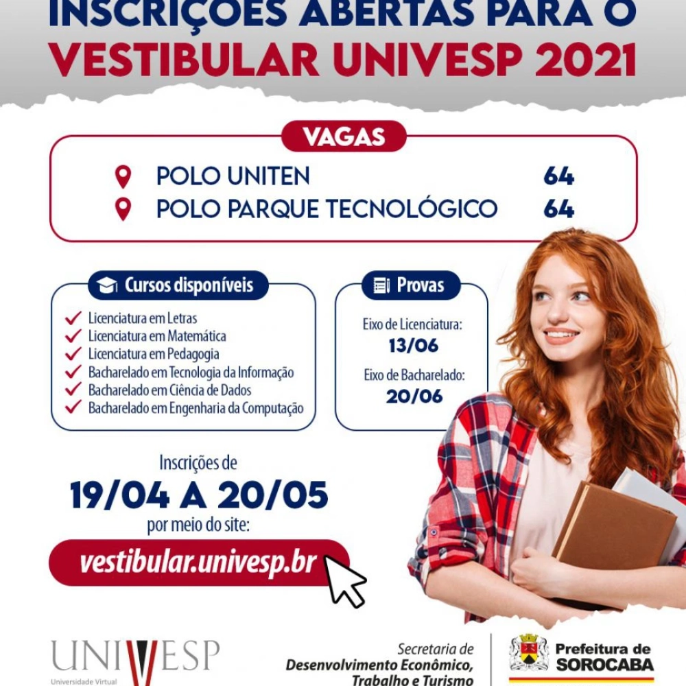 Univesp abre inscrição para cursos gratuitos em Sorocaba