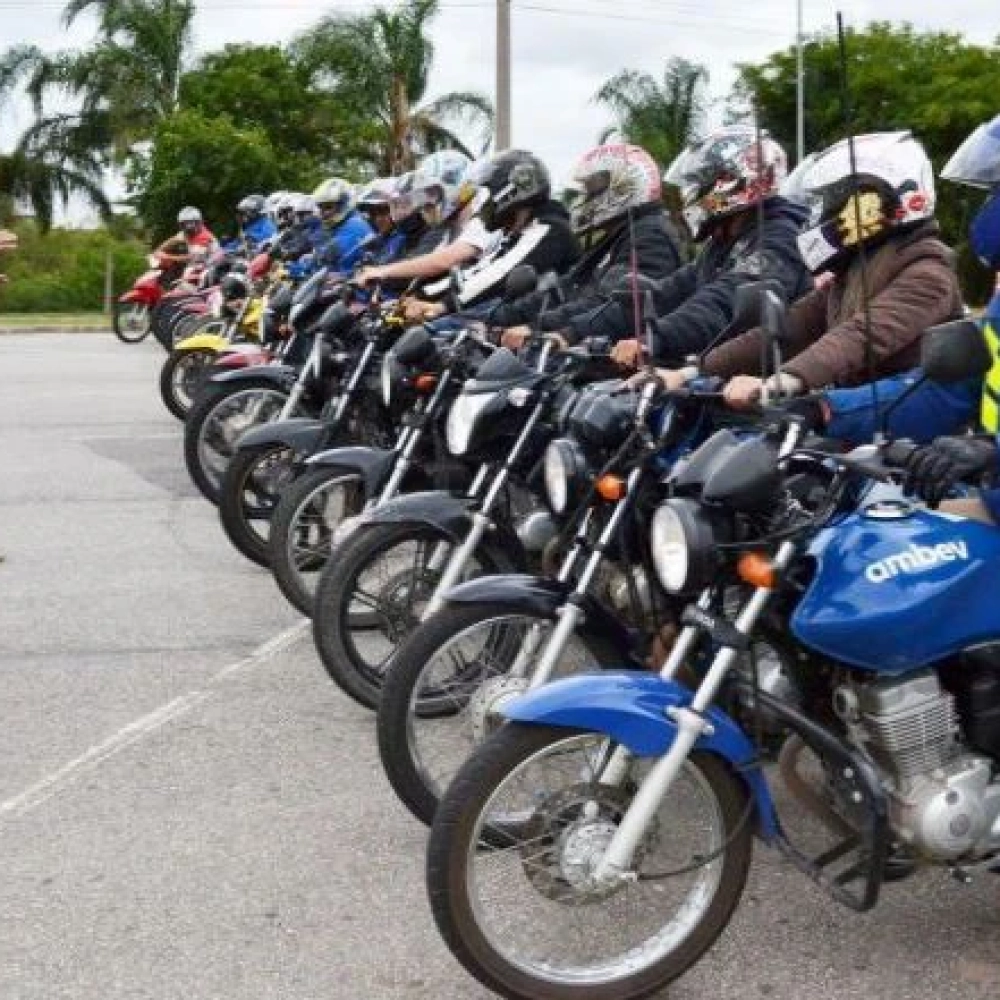 Urbes ensinou funcionários da Ambev a conduzirem moto com segurança