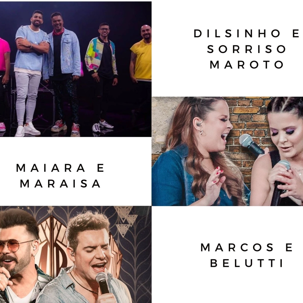 Veja a programação de lives para este final de semana