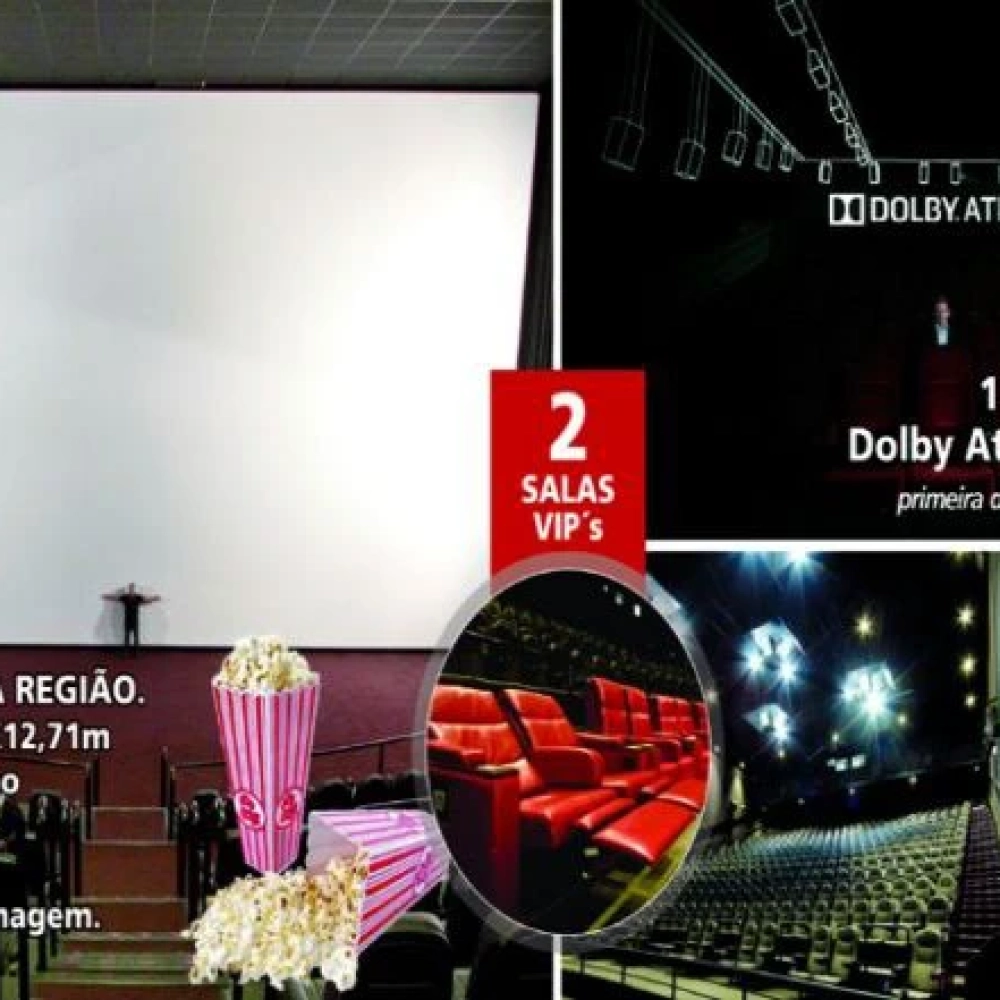 Zona Norte terá a maior sala de cinema do Brasil